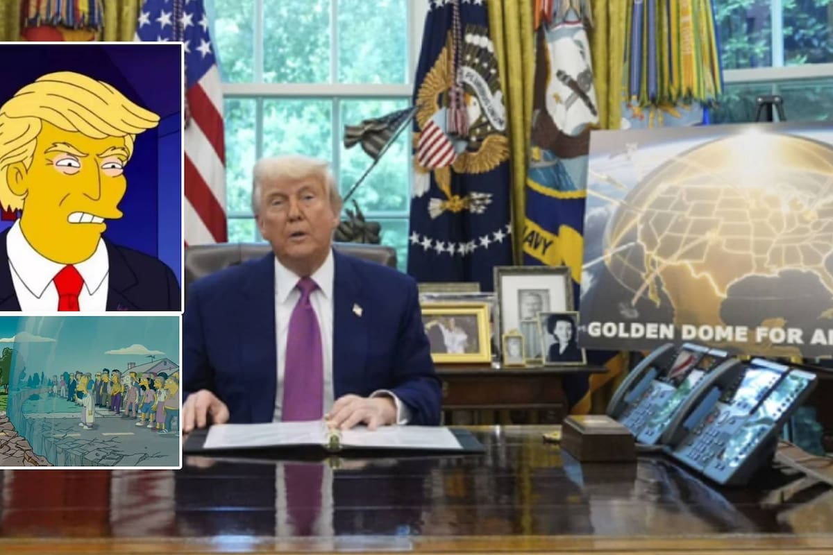 El Domo de Trump ya había salido en Los Simpsons, ¿Otra predicción?