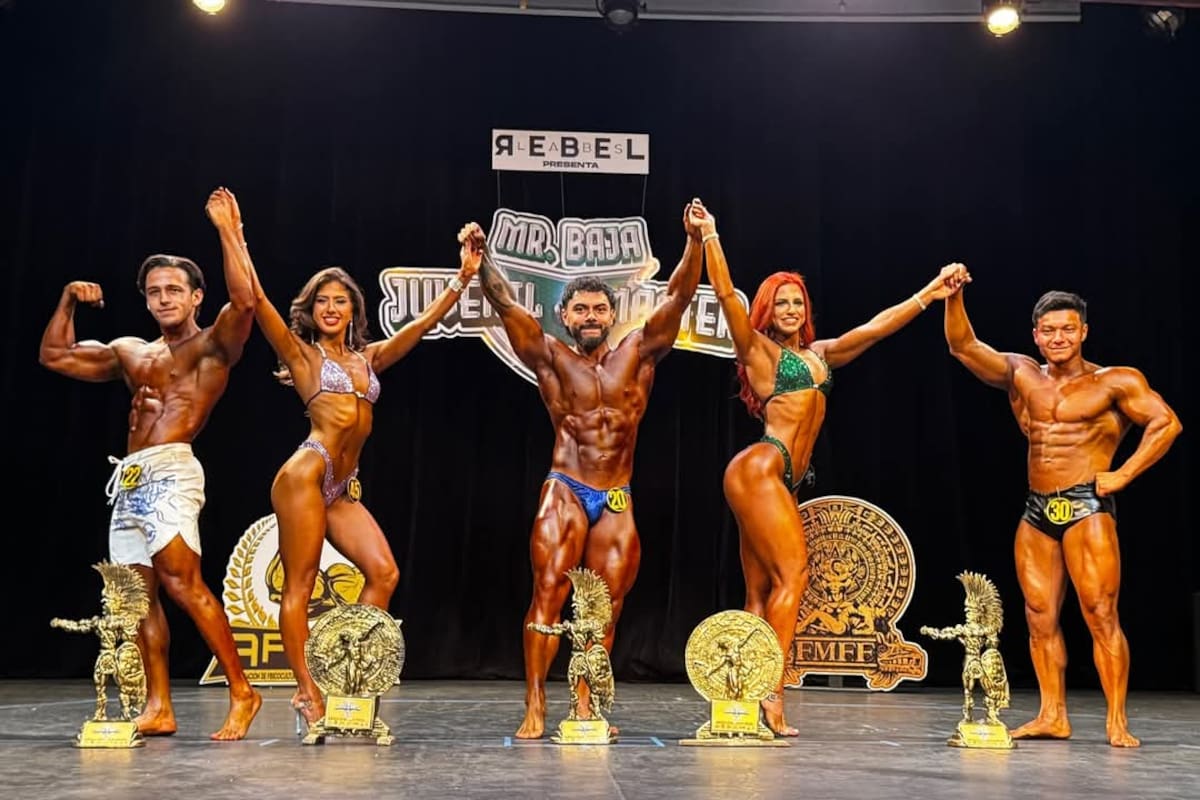 BC presente en el Mr. México Juvenil y Máster 2025