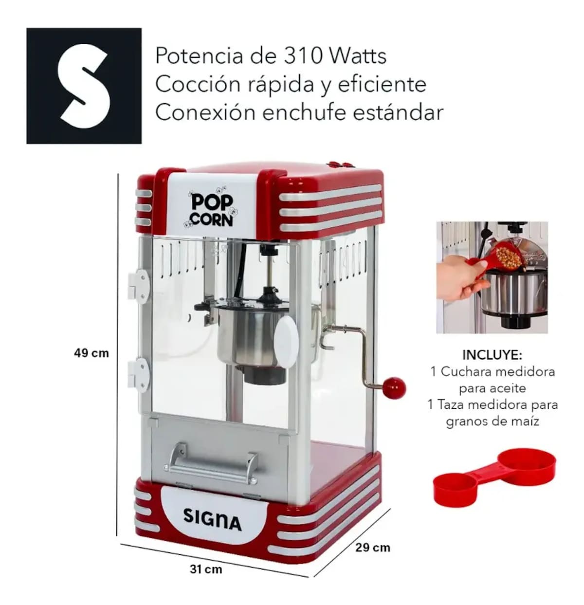 Máquina de palomitas retro | Mercado Libre