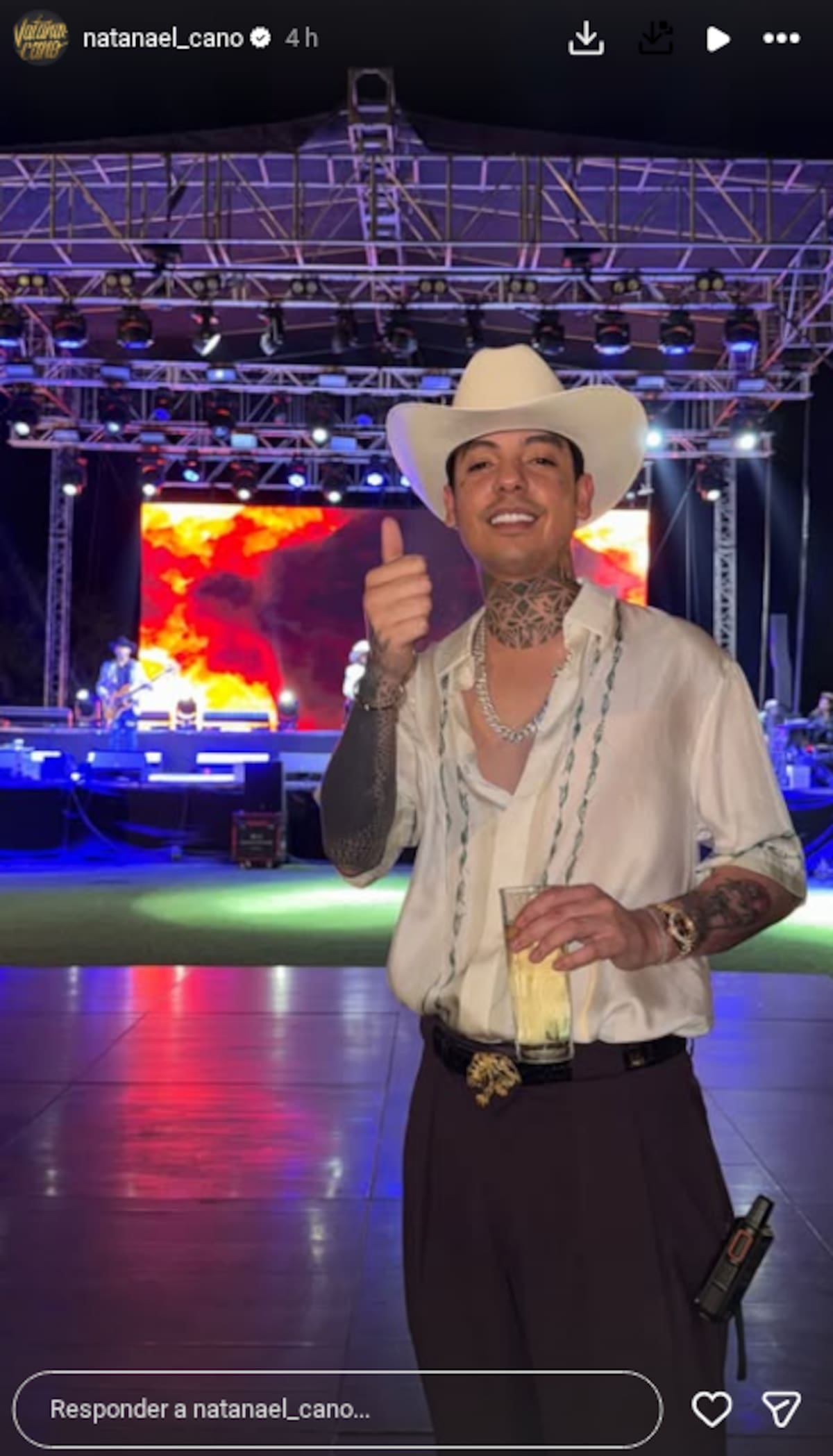 Natanael Cano celebra sus 25 años con fiesta privada y show en vivo junto a figuras del regional mexicano | IG (@natanael_cano)