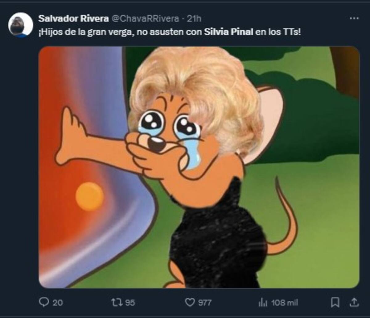 Reacciones al saber que Silvia Pinal está bien / Cuenta de X: @ChavaRRivera