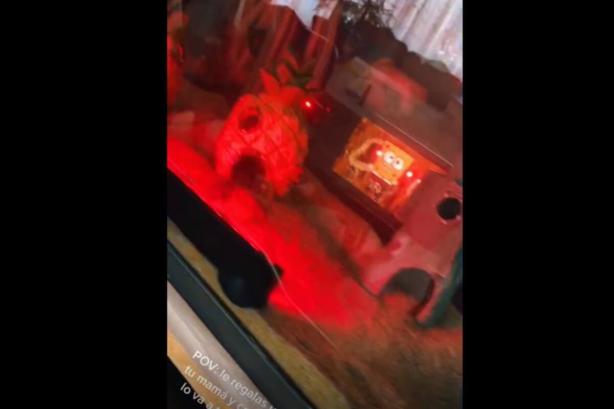 TIKTOK VIDEO: Mujer transforma pesera al estilo de Bob Esponja