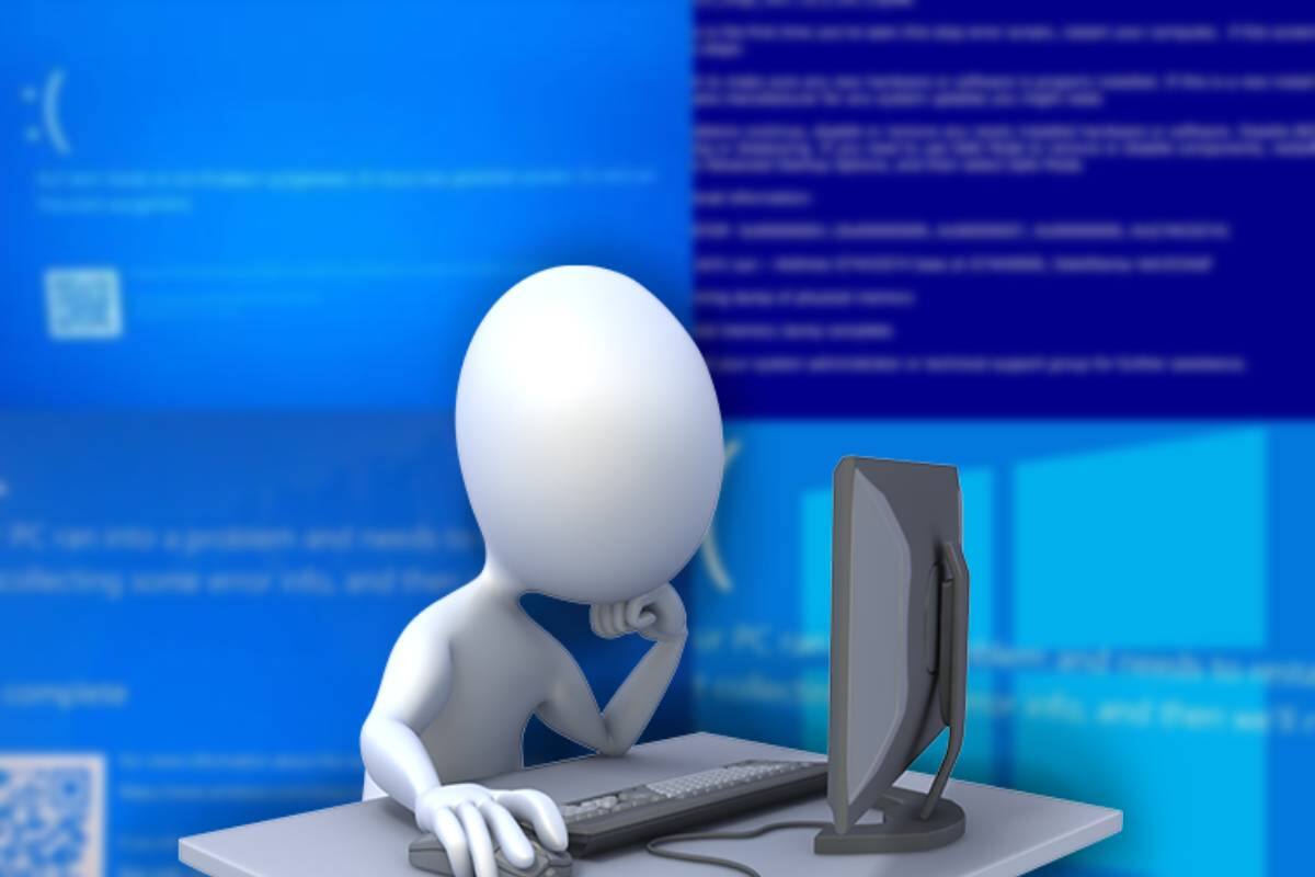 Falla de Microsoft: ¿Qué es la pantalla azul del a muerte?