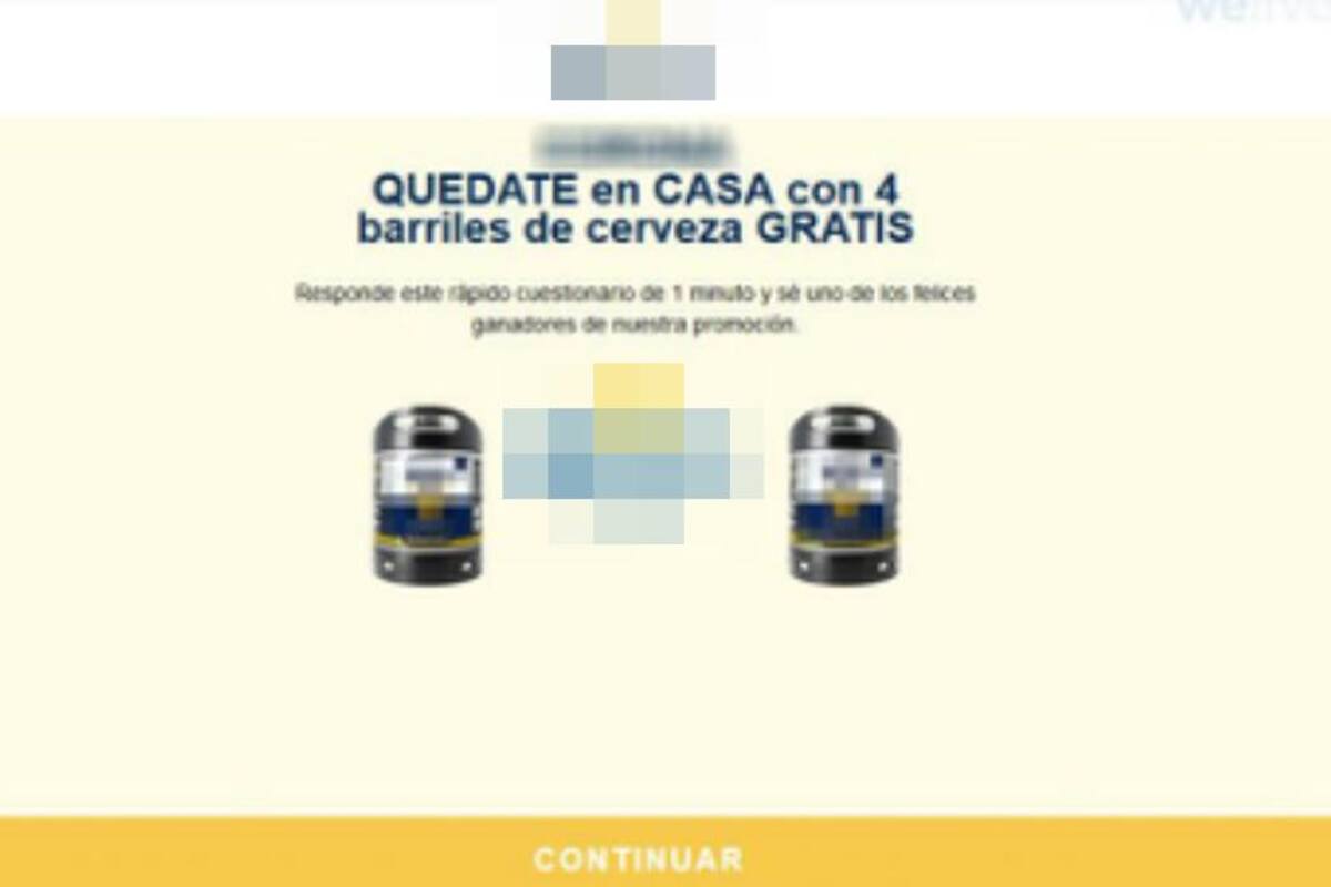 ¡Cuidado! Ofrecen cerveza gratis bajo engaño por WhatsApp