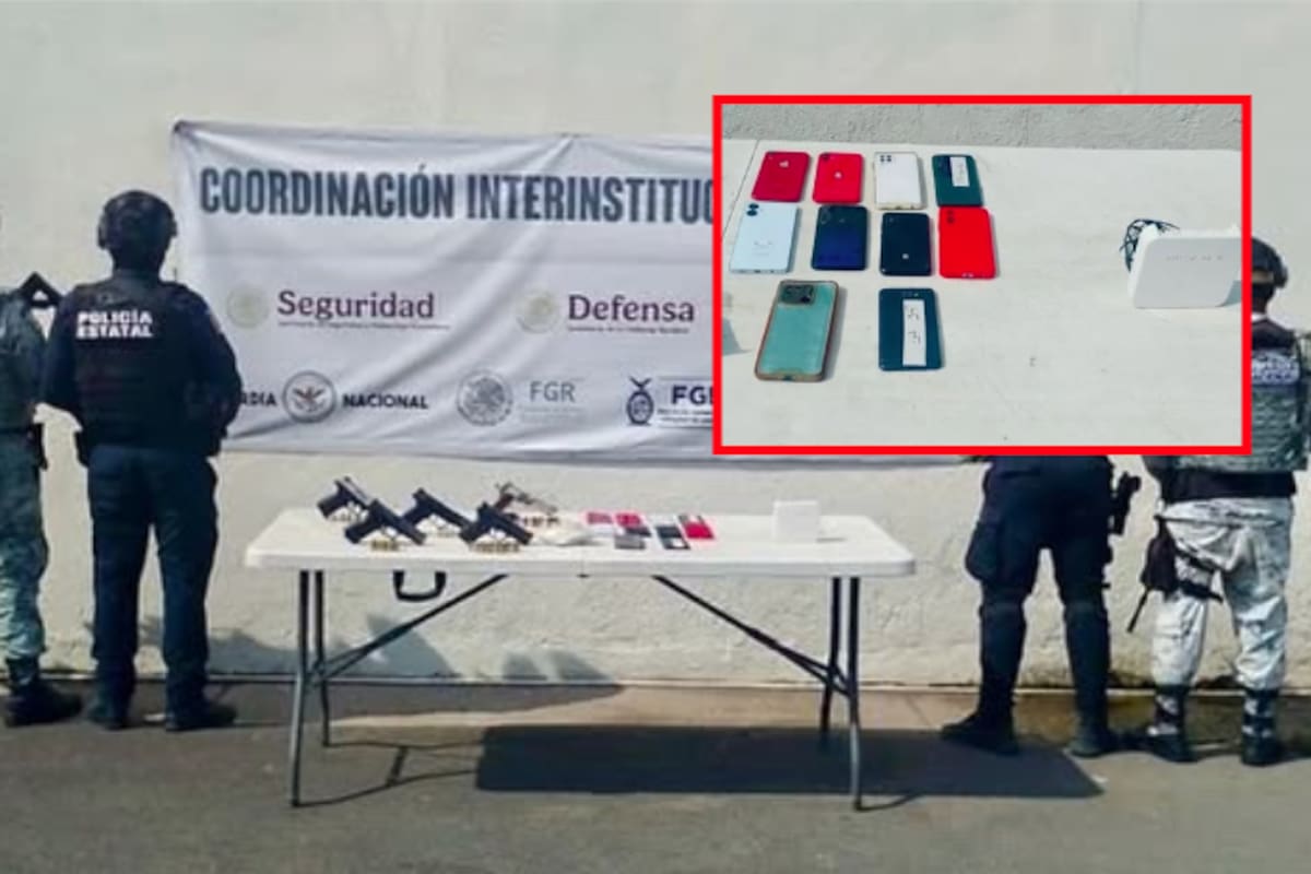 Pistolas, marihuana y módem en prisión de Culiacán: hallazgo en revisión de cinco módulos de Aguaruto