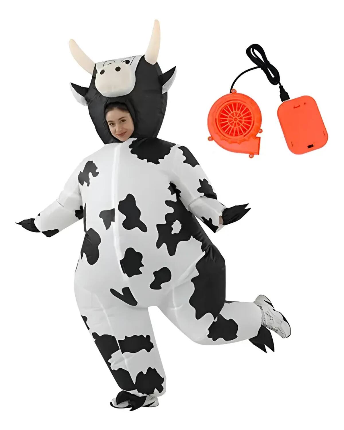 Disfraz inflable de vaca lechera para adulto | Mercado Libre