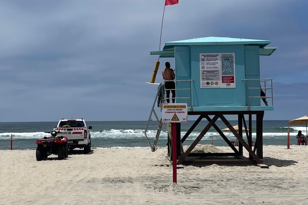 Aptas para los bañistas playas de Rosarito: Cespt