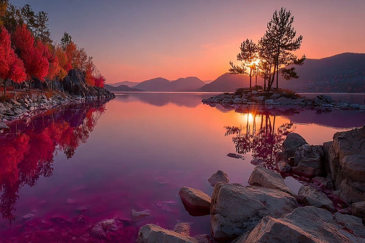 El Lago Hillier: el misterioso lago rosa de Australia, ¿es posible nadar en él?