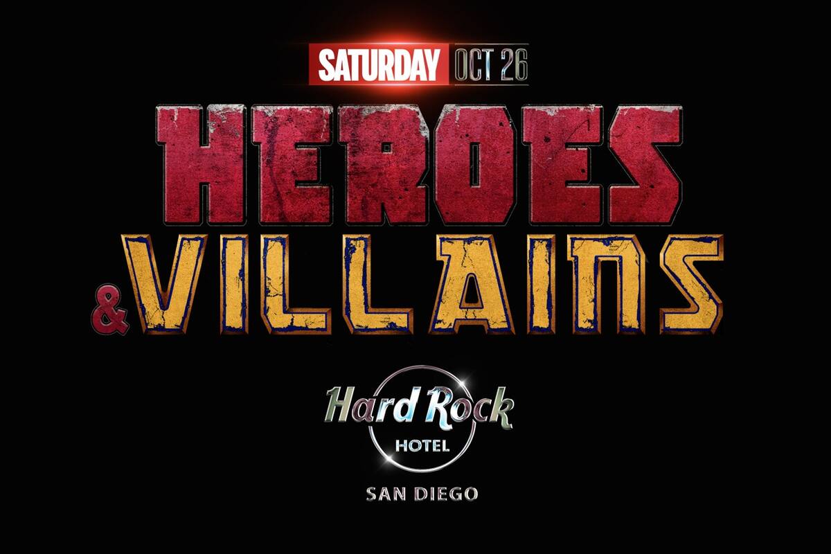Celebrarán fiesta de héroes y villanos en Hard Rock Hotel en San Diego