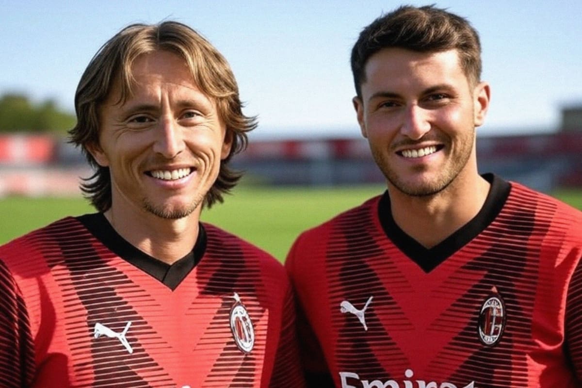 Luka Modric será compañero de Santi Giménez en el AC Milán, reveló la directiva