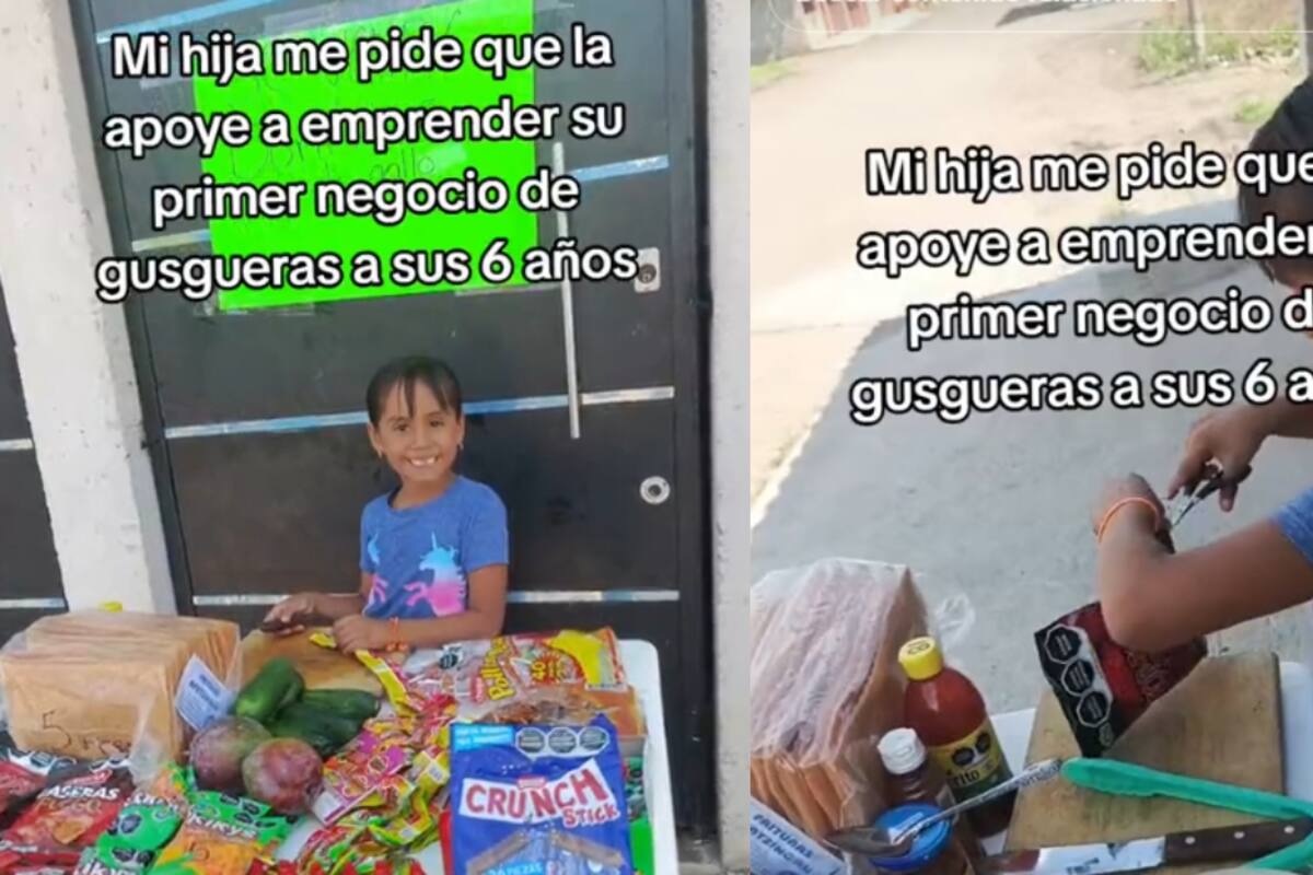 Niña le pide a su madre que la ayude a emprender su primer negocio de botanas y dulces