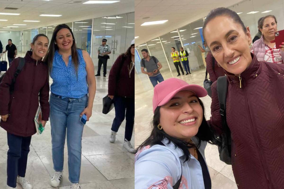 ¡Sheinbaum en Hermosillo! Candidata de Morena aterriza en la capital
