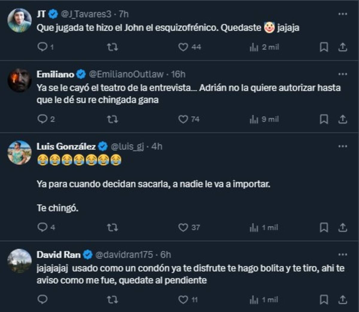 Usuarios ponen en duda la historia de René Franco