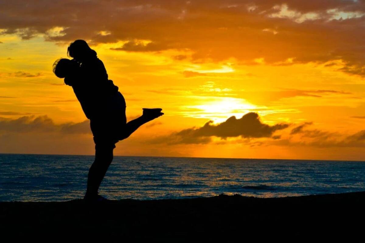 La cantidad de calorías que quemas al besar