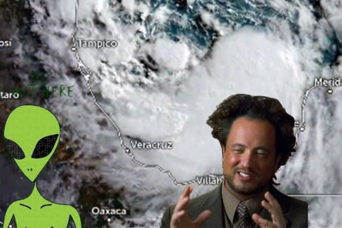 Tormenta tropical “Alberto” y la teoría de los aliens que protegen a Tampico