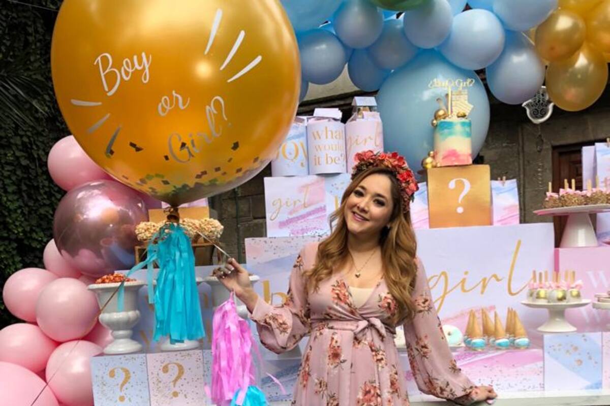 Sherlyn revela el sexo de su bebé