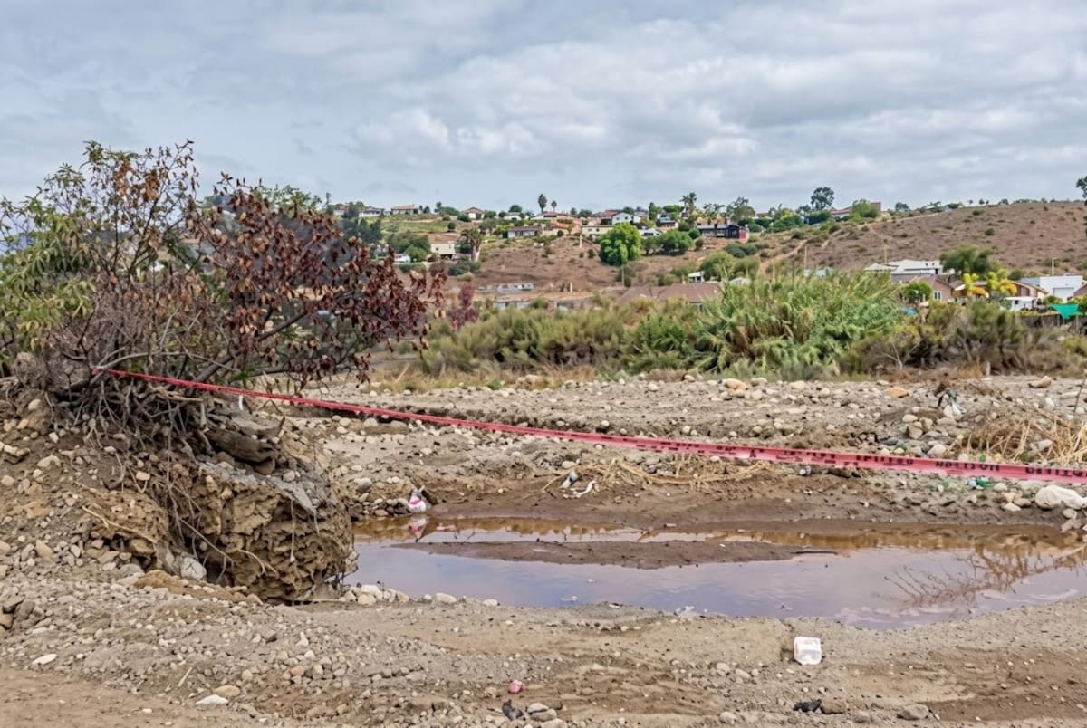 Los cuerpos fueron localizados en Maneadero y el ejido Esteban Cantú, en Ensenada. Foto: Cortesía