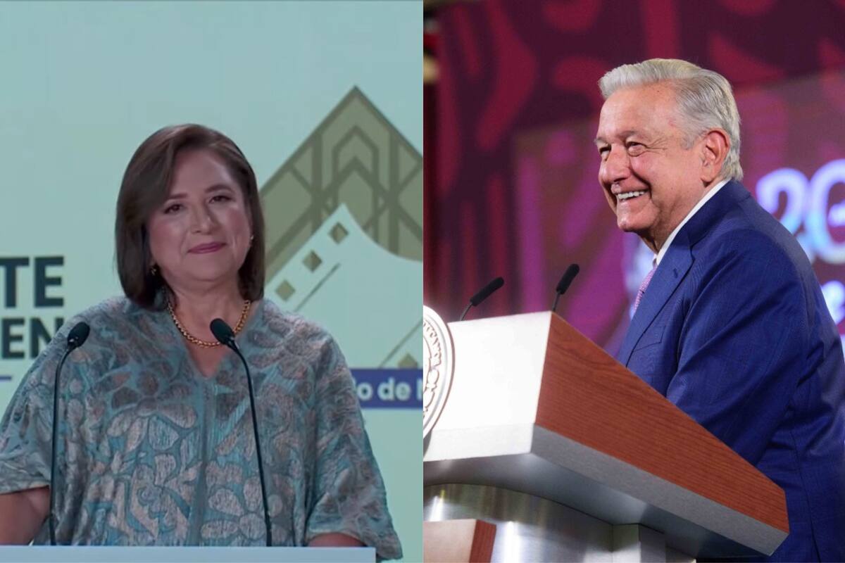 Xóchitl Gálvez reconoce obras de AMLO y programas sociales en el debate, AMLO lo celebra