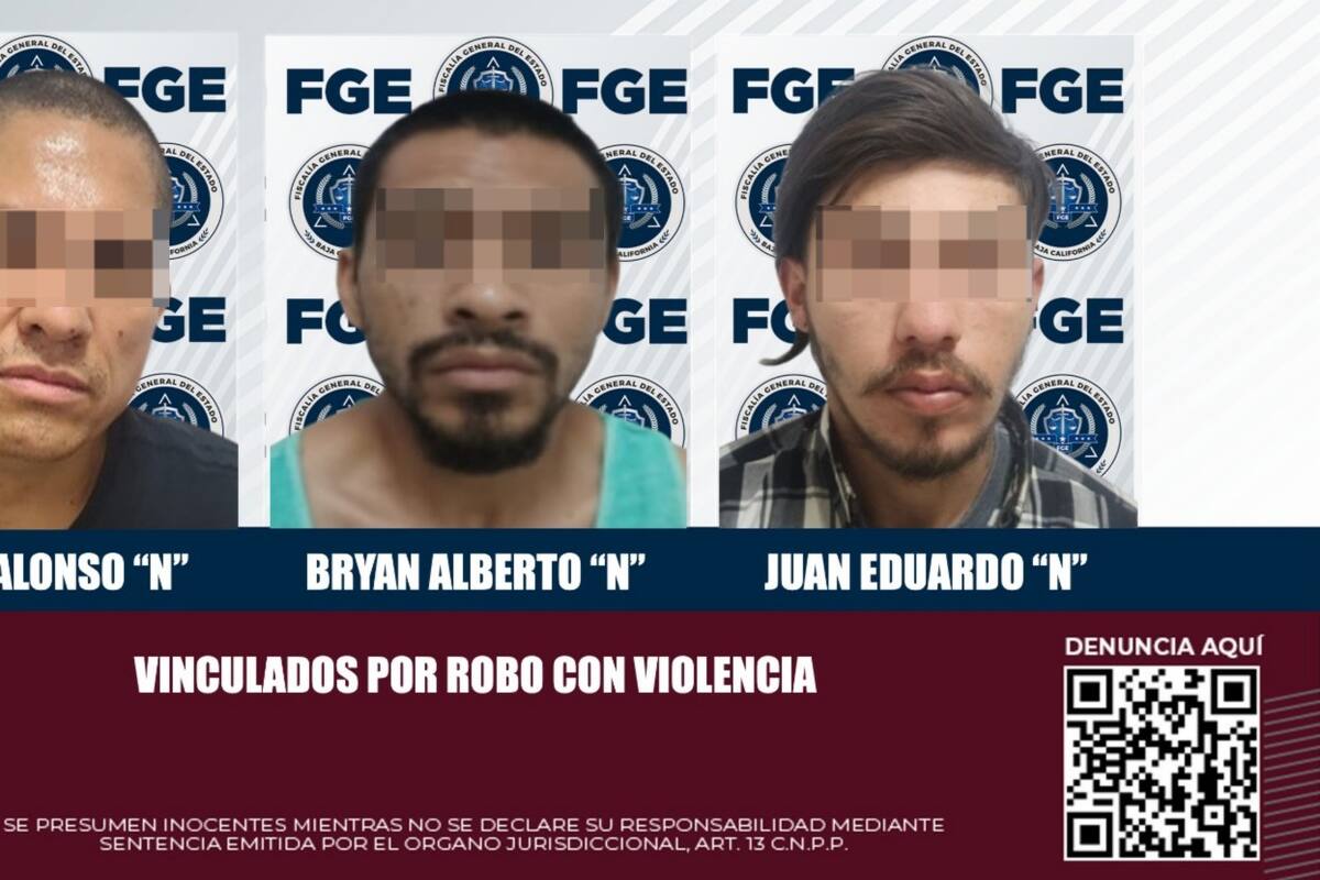 Vinculan a proceso a tres acusados de robos con violencia a Oxxo