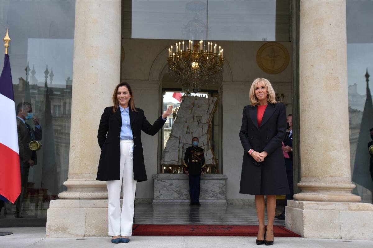 Por qué Beatriz Gutiérrez Müller está en París y por qué se reunió con Brigitte Macron, esposa de Emmanuel Macron