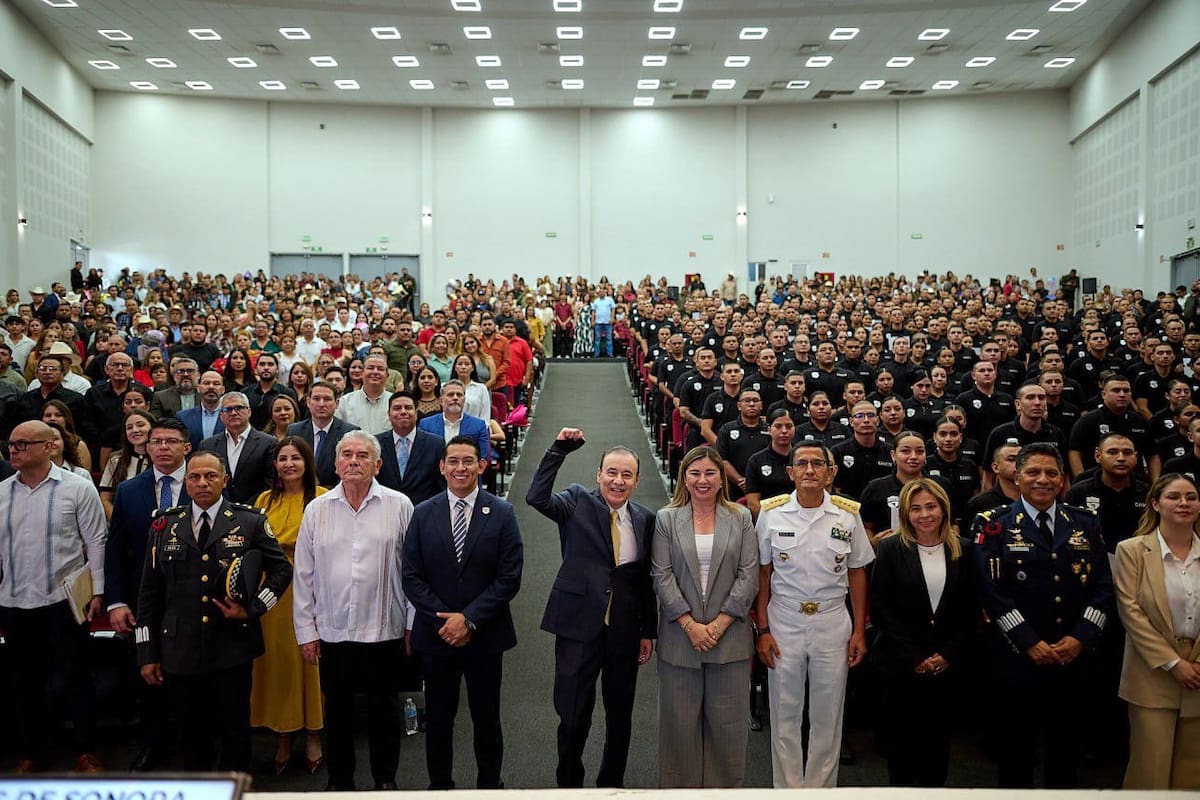 Sonora duplica el número de elementos de la Policía Estatal tras incorporar a 271 nuevos agentes formados en la Universidad de la Seguridad Pública
