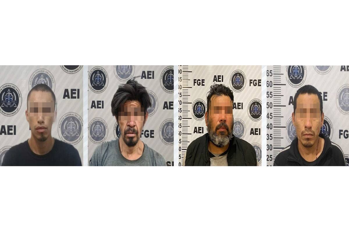 Aprehende FGE a cuatro prófugos de la justicia