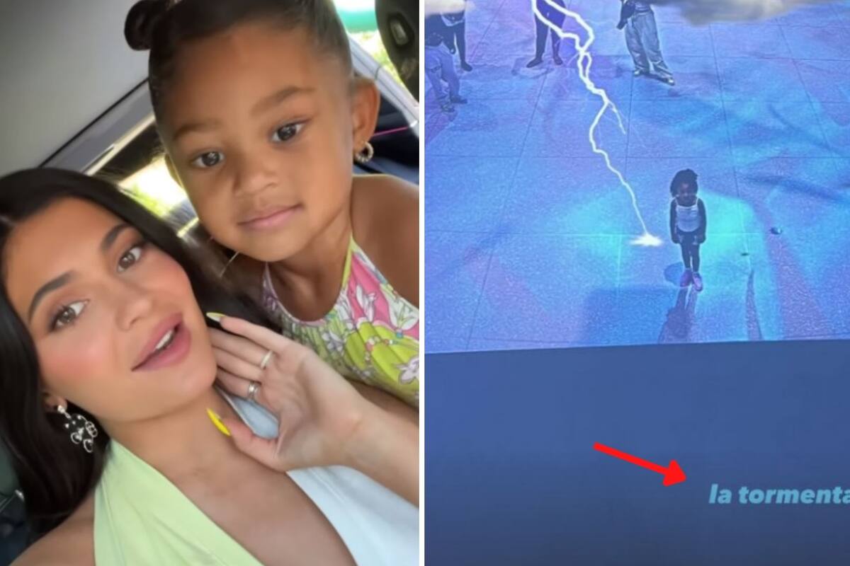 Kylie Jenner le dice "la tormenta" a Stormi y las redes enloquecen