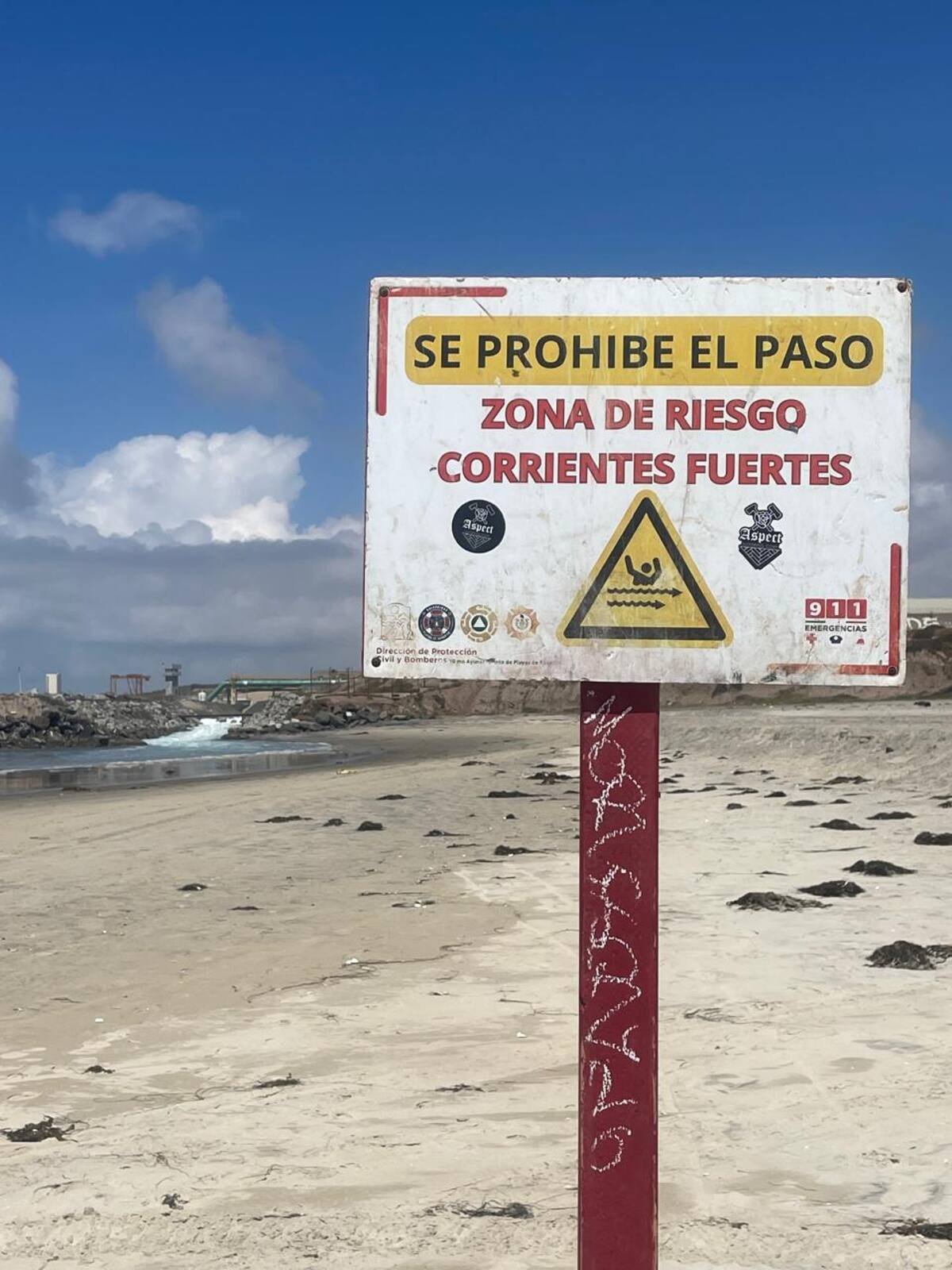 Rescatistas alertaron sobre zonas de riesgo ante el aumento de visitantes durante el periodo vacacional de Semana Santa. Foto: Carmen Gutierrez
