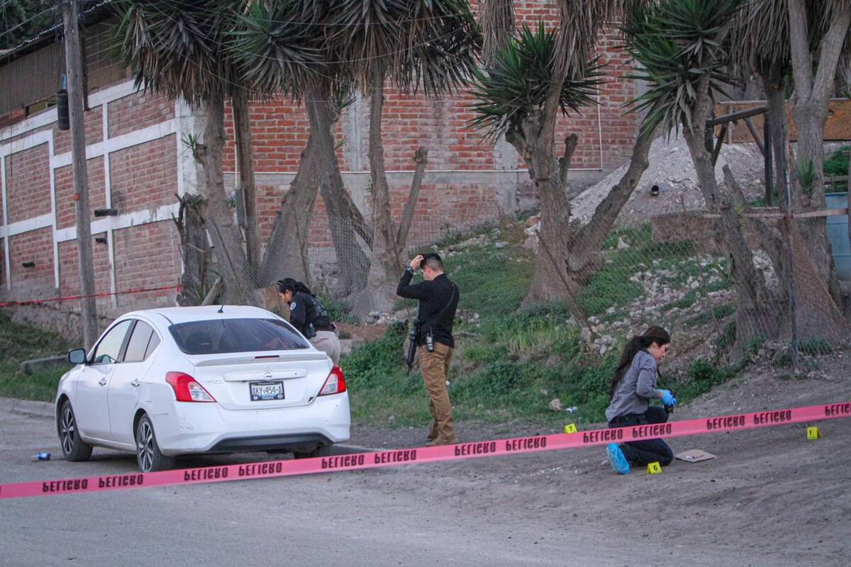 Un hombre de aproximadamente 30 años resultó lesionado por disparos de arma de fuego en el Poblado Ejido Matamoros. Foto: Border Zoom