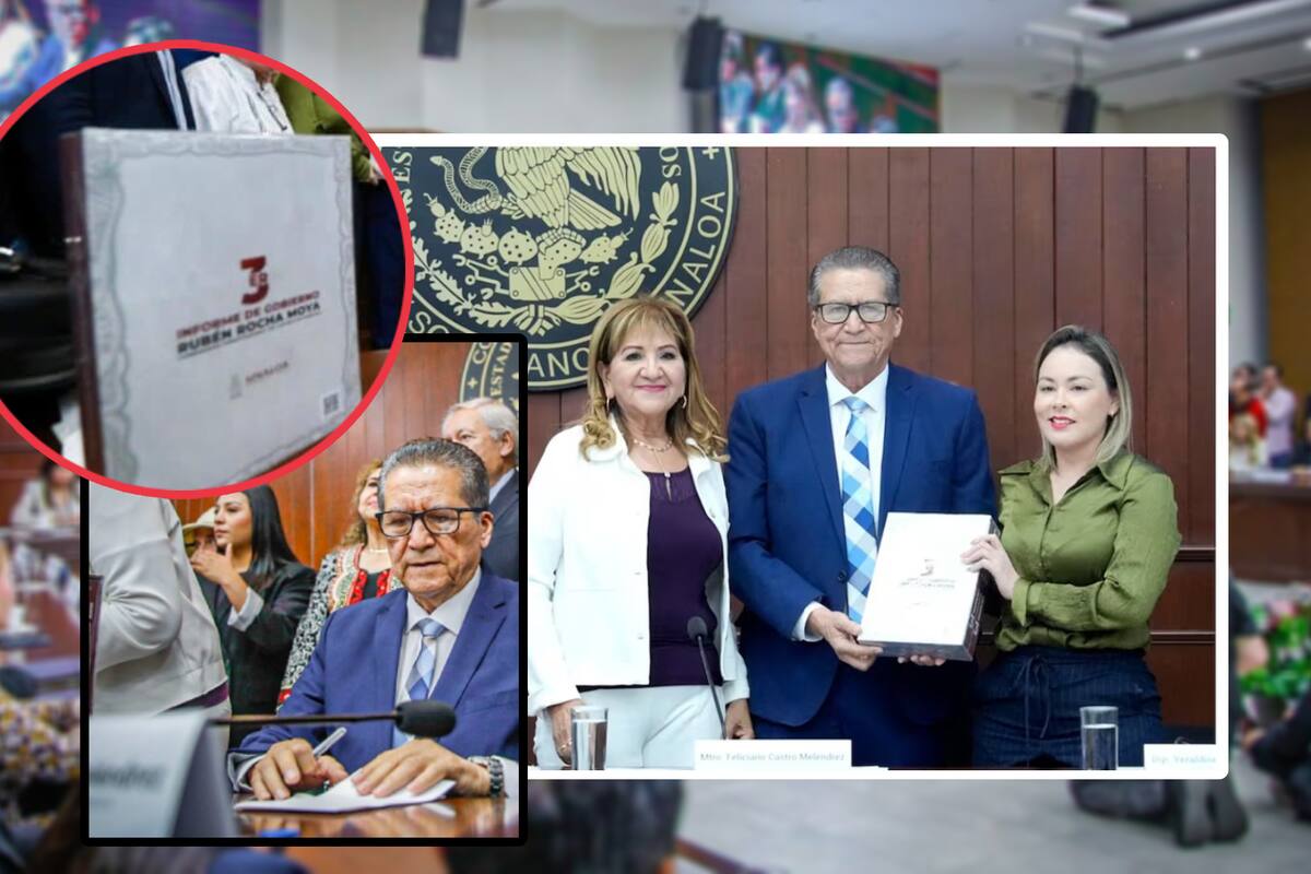 Rubén Rocha Moya entrega su Tercer Informe; comparecerá ante diputados la próxima semana
