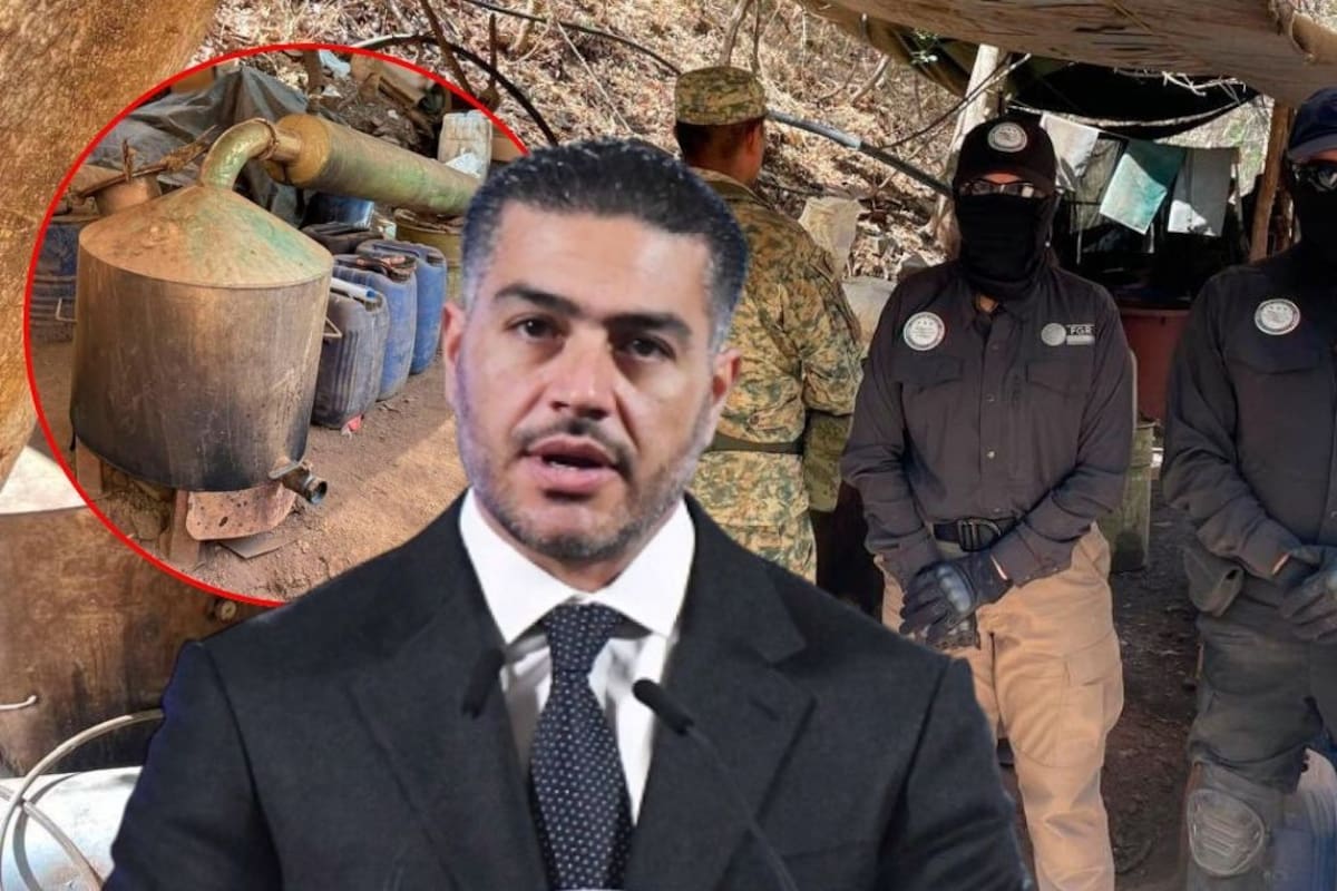 Omar García Harfuch anuncia desmantelamiento de narcolaboratorio en Durango con golpe de 966 millones de pesos al crimen organizado