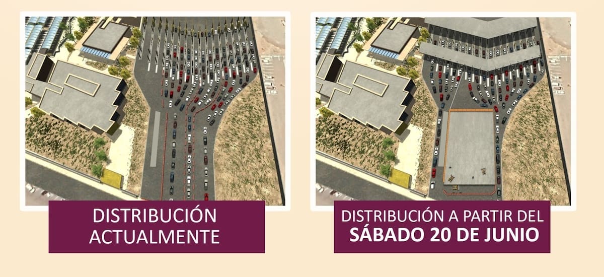 El cruce funcionará únicamente con dos carriles de acceso: uno exclusivo para usuarios SENTRI y otro destinado a la circulación general.│Foto: Cortesía