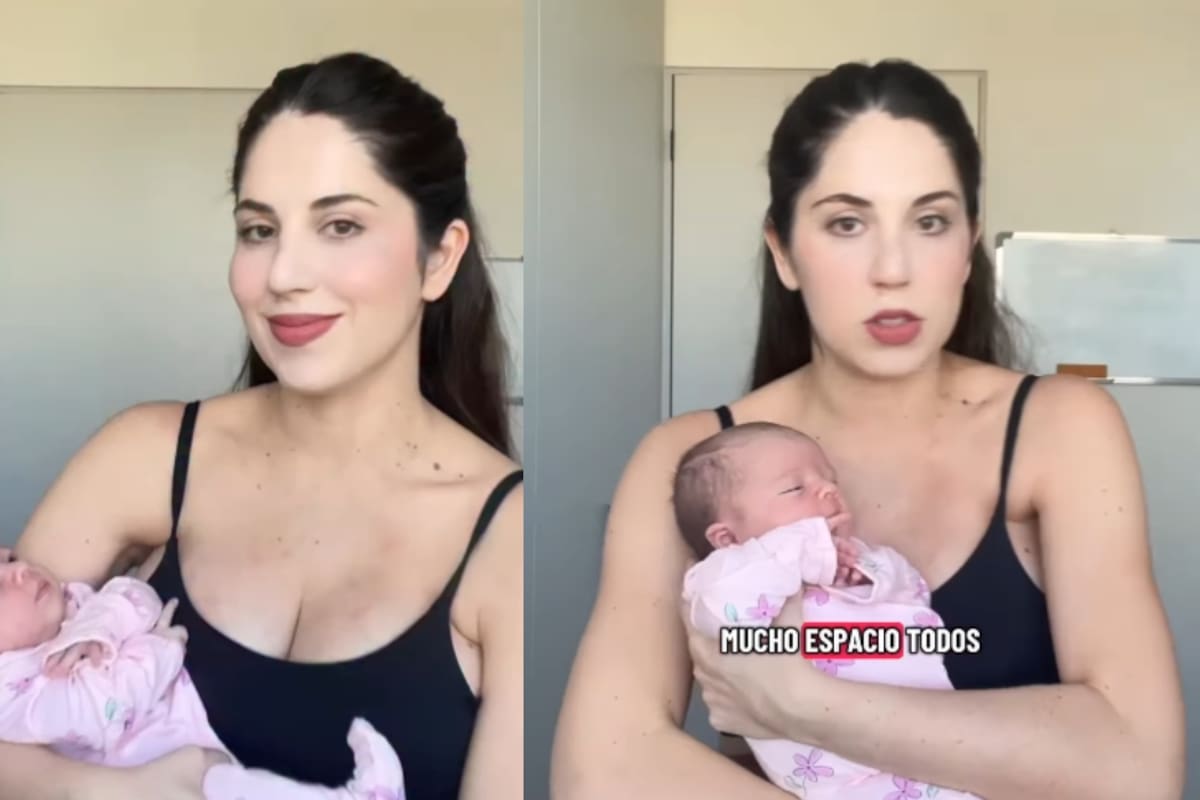 “El tiempo de entrega fue bastante largo: fueron 9 meses esperándolo”: Mujer hace un unboxing y review con su bebé recién nacida y se vuelve viral en redes sociales