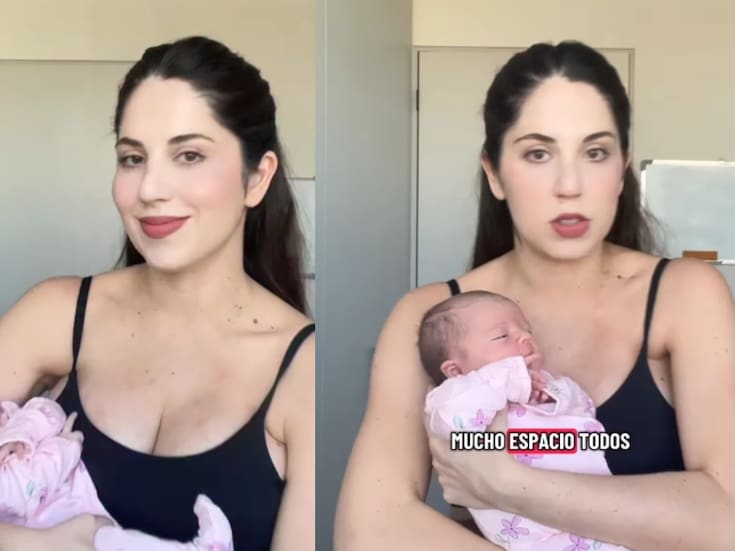 “El tiempo de entrega fue bastante largo: fueron 9 meses esperándolo”: Mujer hace un unboxing y review con su bebé recién nacida y se vuelve viral en redes sociales