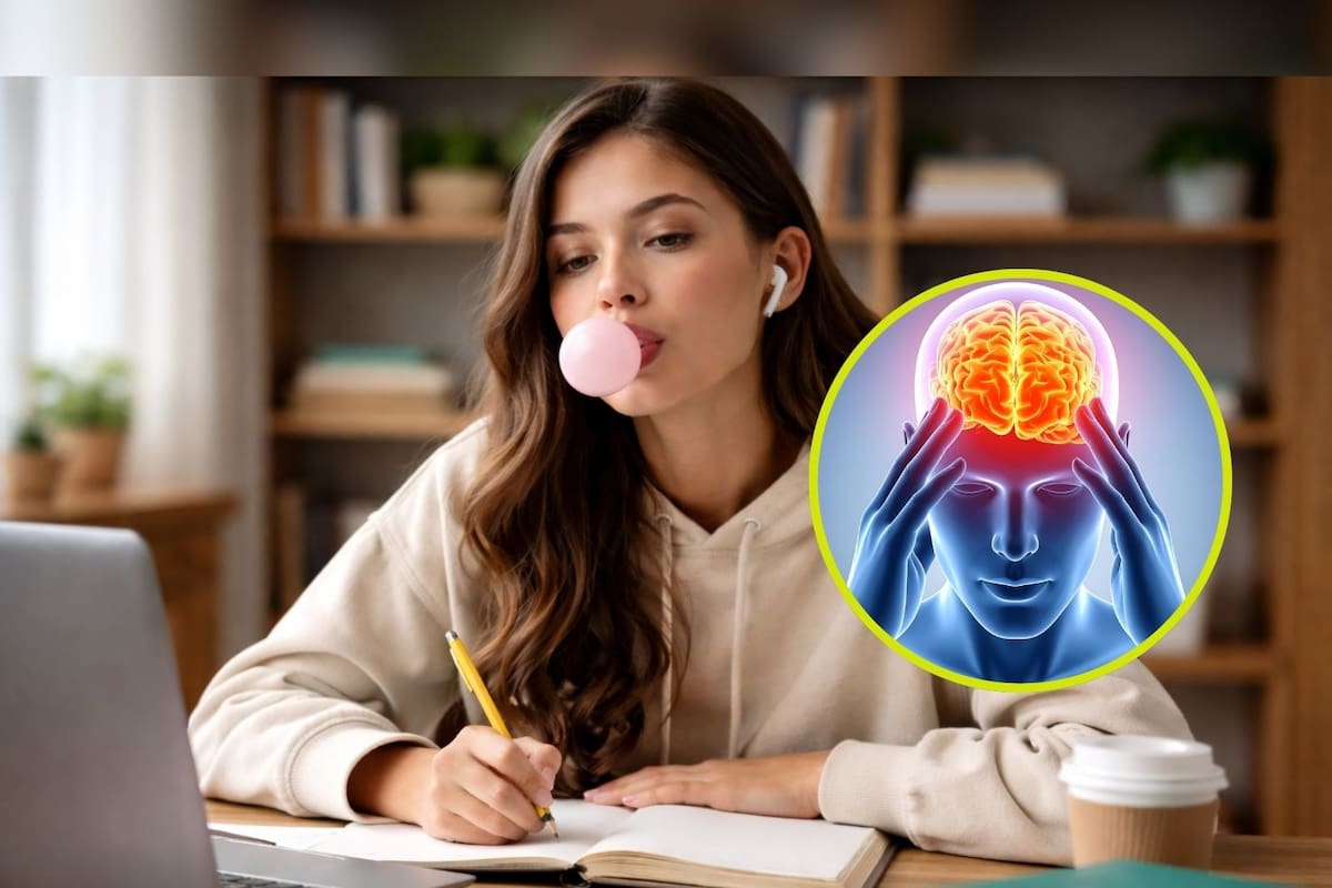 Masticar chicle puede ayudar a concentrarse y aliviar el estrés: un estudio reveló lo que pasa en tu cerebro cuando practicas este hábito