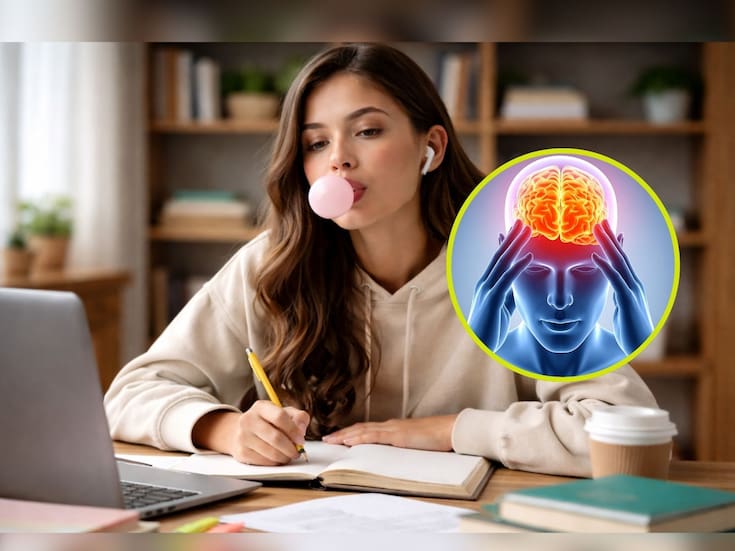 Masticar chicle puede ayudar a concentrarse y aliviar el estrés: un estudio reveló lo que pasa en tu cerebro cuando practicas este hábito
