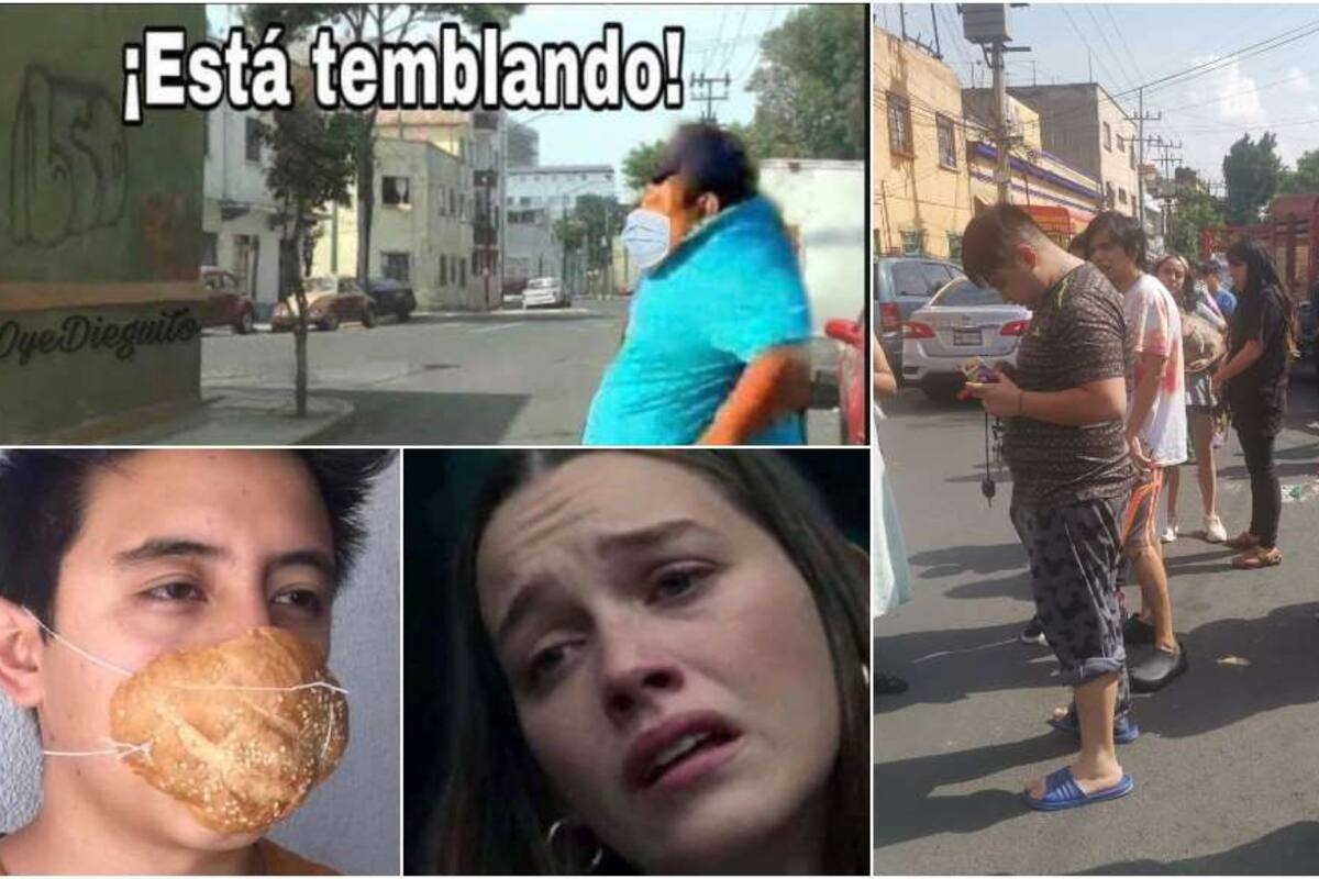 Los Memes del doble susto, el sismo en medio de la pandemia