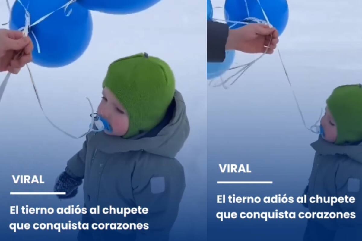Así fue la ingeniosa forma en que unos padres lograron que su hijo se despidiera del chupón de una vez por todas