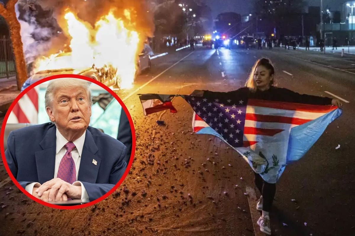 “La turba no gobernará”, advierte la Casa Blanca mientras continúan redadas migratorias en EEUU; “Trump apoya las protestas pacíficas”, asegura