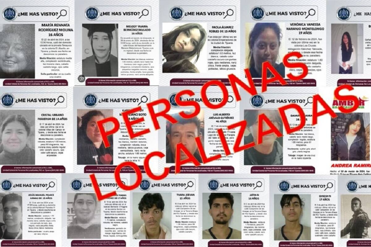 FGE localiza a 16 personas reportadas como desaparecidas