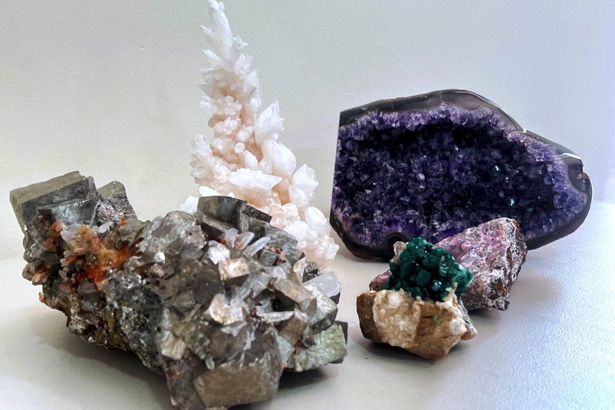 Muestran la belleza de los minerales