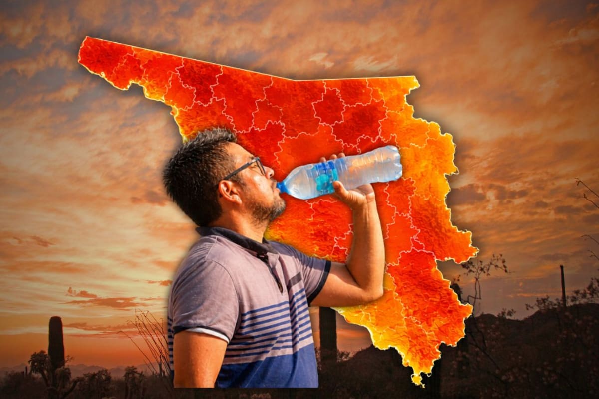 Onda de calor llegará a Sonora este fin de semana con temperaturas de hasta 45 °C, viento con tolvaneras y posibles lluvias aisladas, advierte el SMN