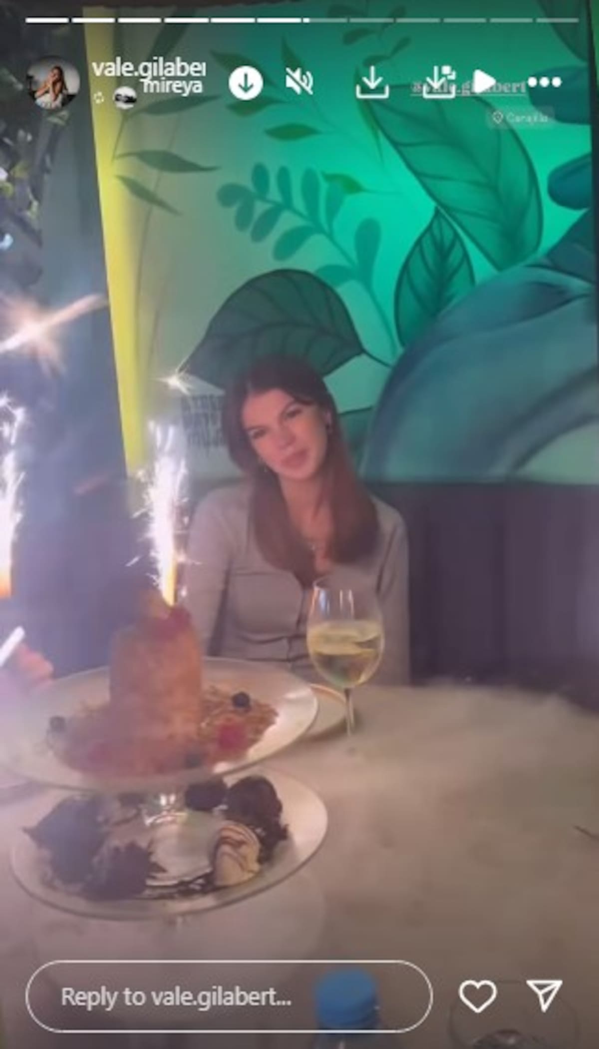 Valentina Gilabert celebró su cumpleaños 18 / Instagram @vale.gilabert