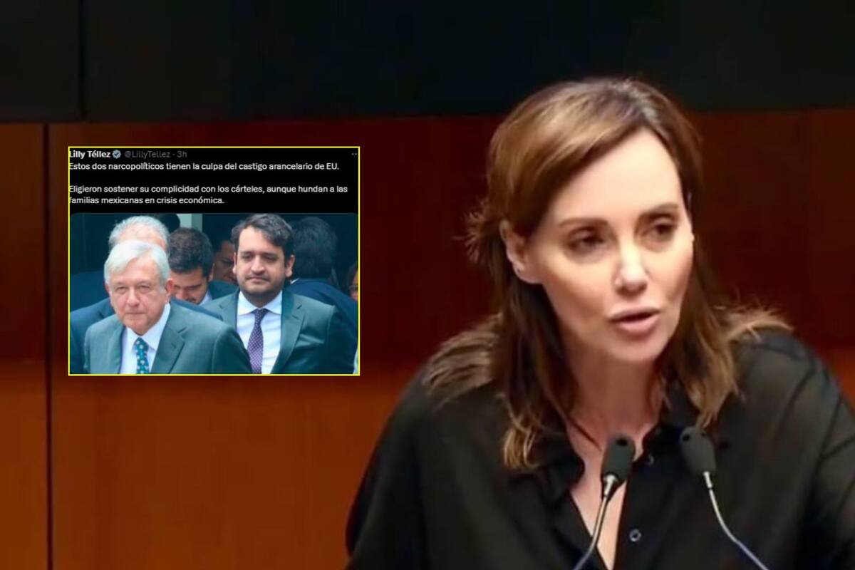 “Narcopolíticos”: Lilly Téllez culpa a AMLO y a su hijo por aranceles impuestos por Trump