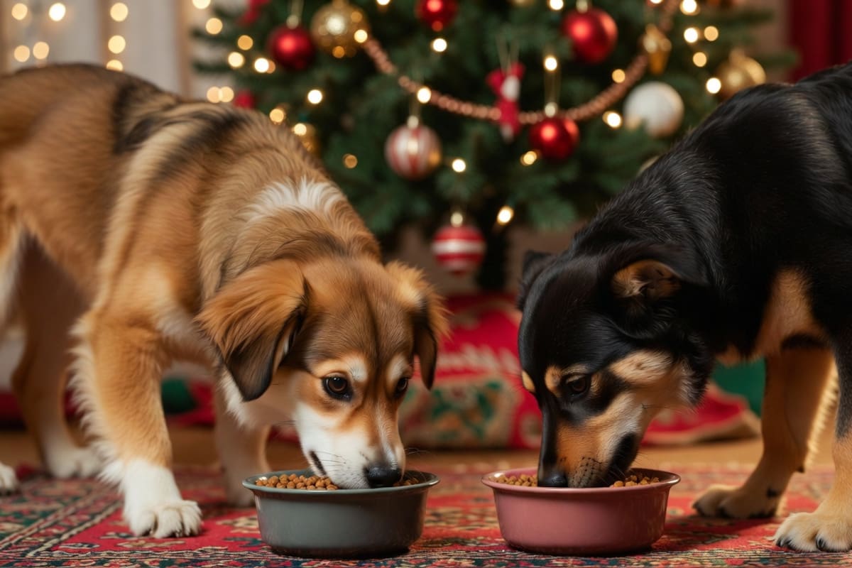 ¿Qué pueden comer los perros en Navidad y Año Nuevo?