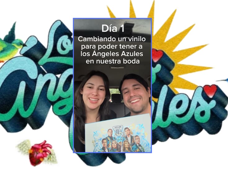Pareja lanza un reto de intercambio infinito para lograr tener a Los Ángeles Azules en su boda