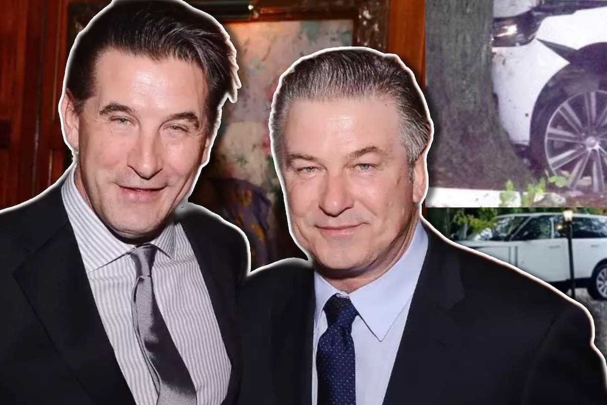 Alec y Stephen Baldwin chocan auto; ambos resultan ilesos tras evitar un camión de basura