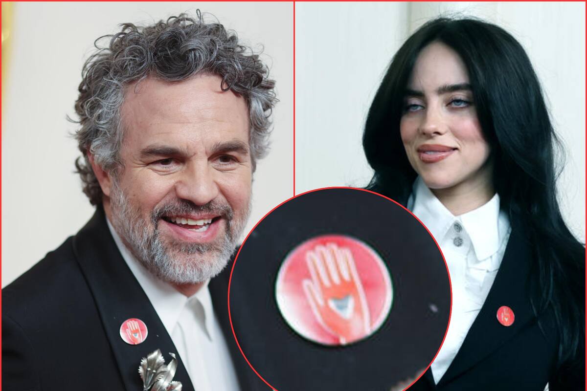 Billie Eilish y Mark Ruffalo usaron alfiler rojo en los Oscar 2024: esta es la sorprendente razón