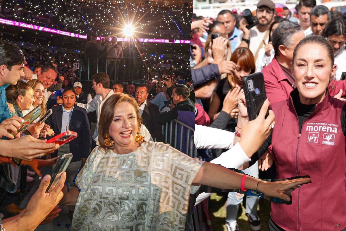 Xóchitl vs. Sheinbaum: ¿Quién tuvo más tiempo en radio y TV? INE revela datos