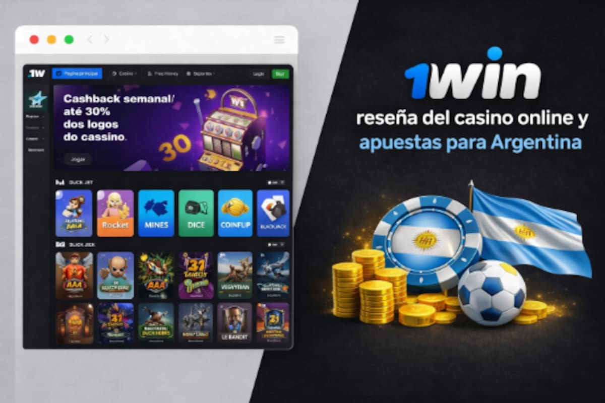 1win reseña del casino online y apuestas para Argentina